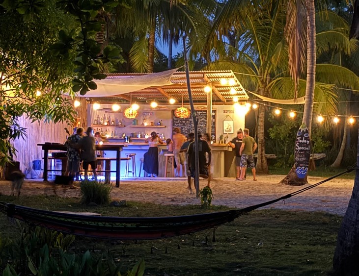 Surf Shack Café in Marbella, Costa Rica