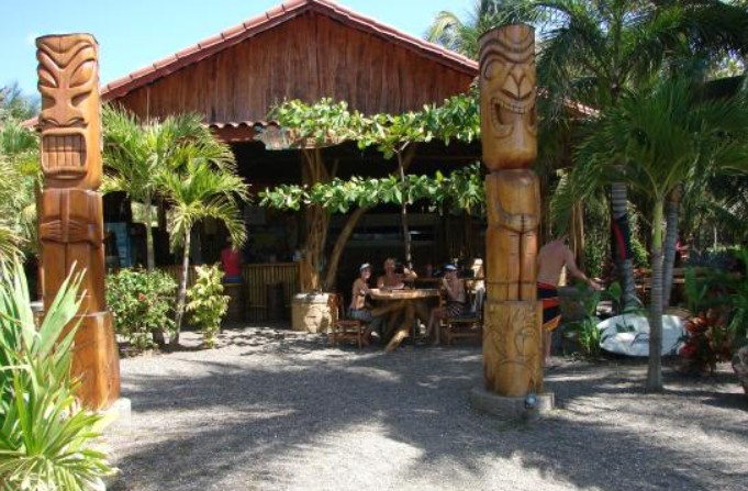 Tiki Hut in Marbella, Costa Rica